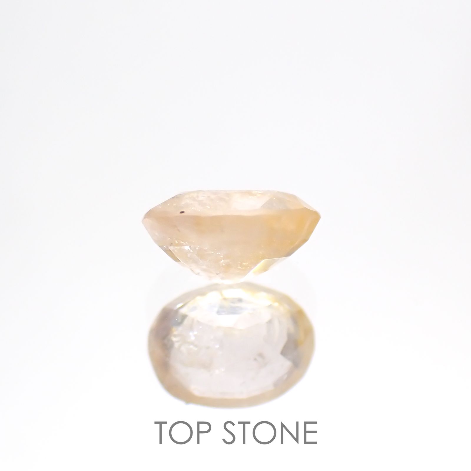 ターフェアイト(宝石名ターフェアイト) スリランカ産 0.759ct ソ付(彩珠)[20129282]6.3×4.8mm前後