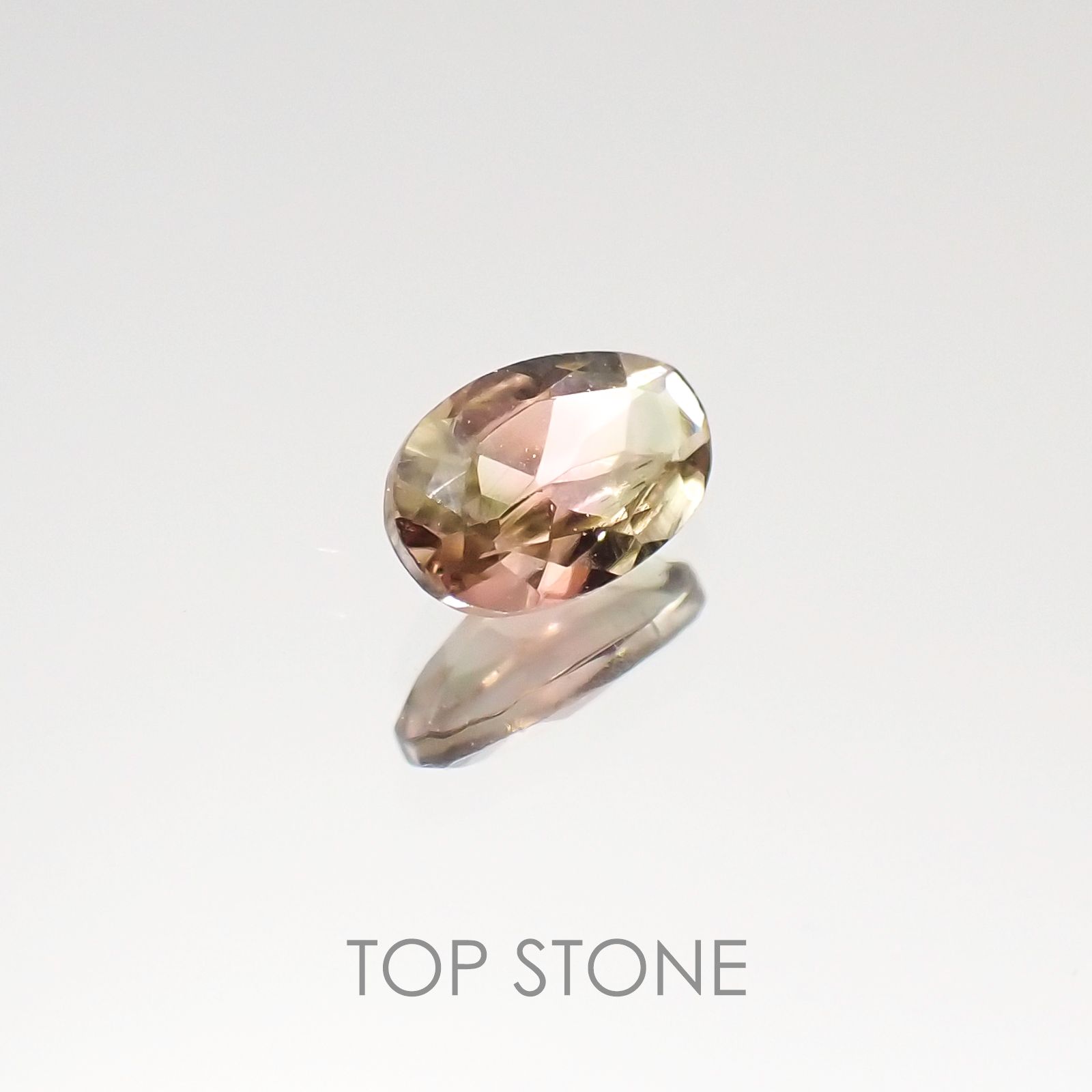 バイカラートルマリン ブラジル産 ルース 0.23ct[20107132]5.2×3.2mm前後