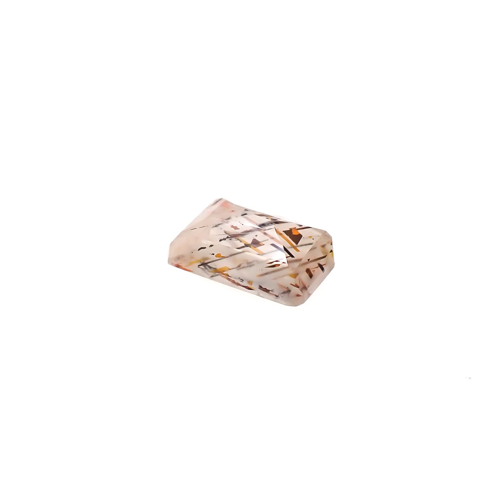 レインボーラティスサンストーン オーストラリア産 0.67ct [250229856]6.9x4.2mm前後