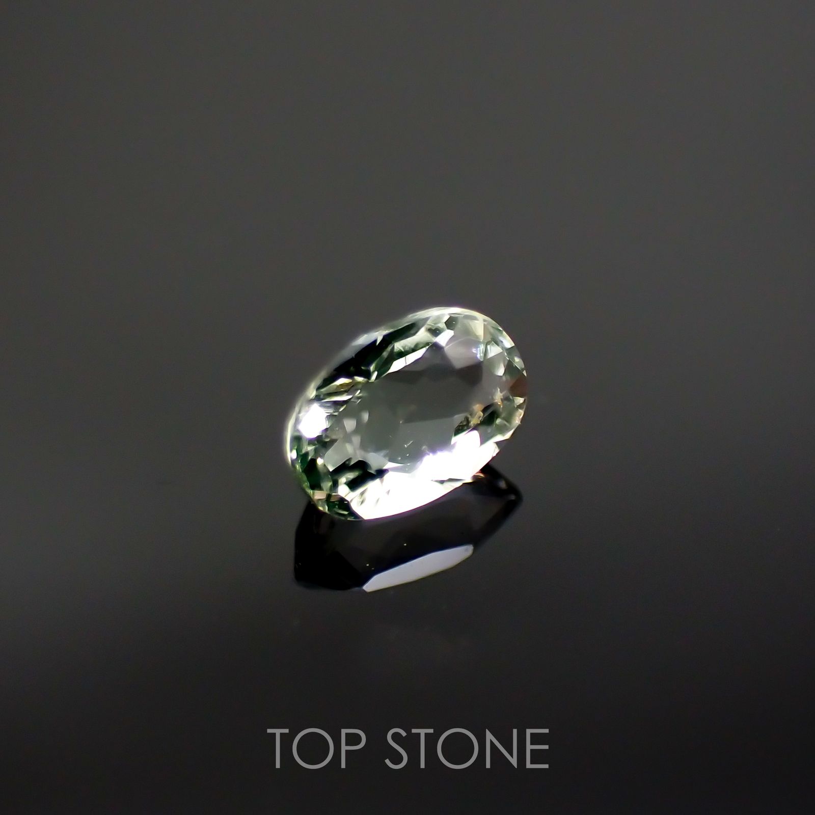 ハイアライトオパール(宝石名オパール) メキシコ産 0.162ct ソ付(彩珠)[210712056]4.3×2.9mm前後