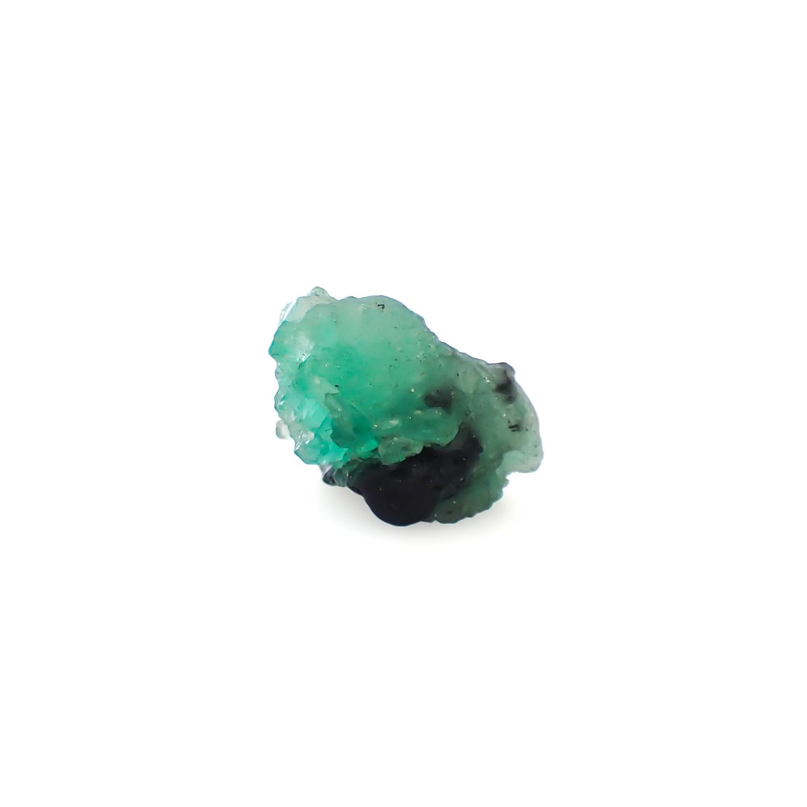 エメラルド原石 コロンビア産 7.68ct [250430177]16.2x11.6mm前後