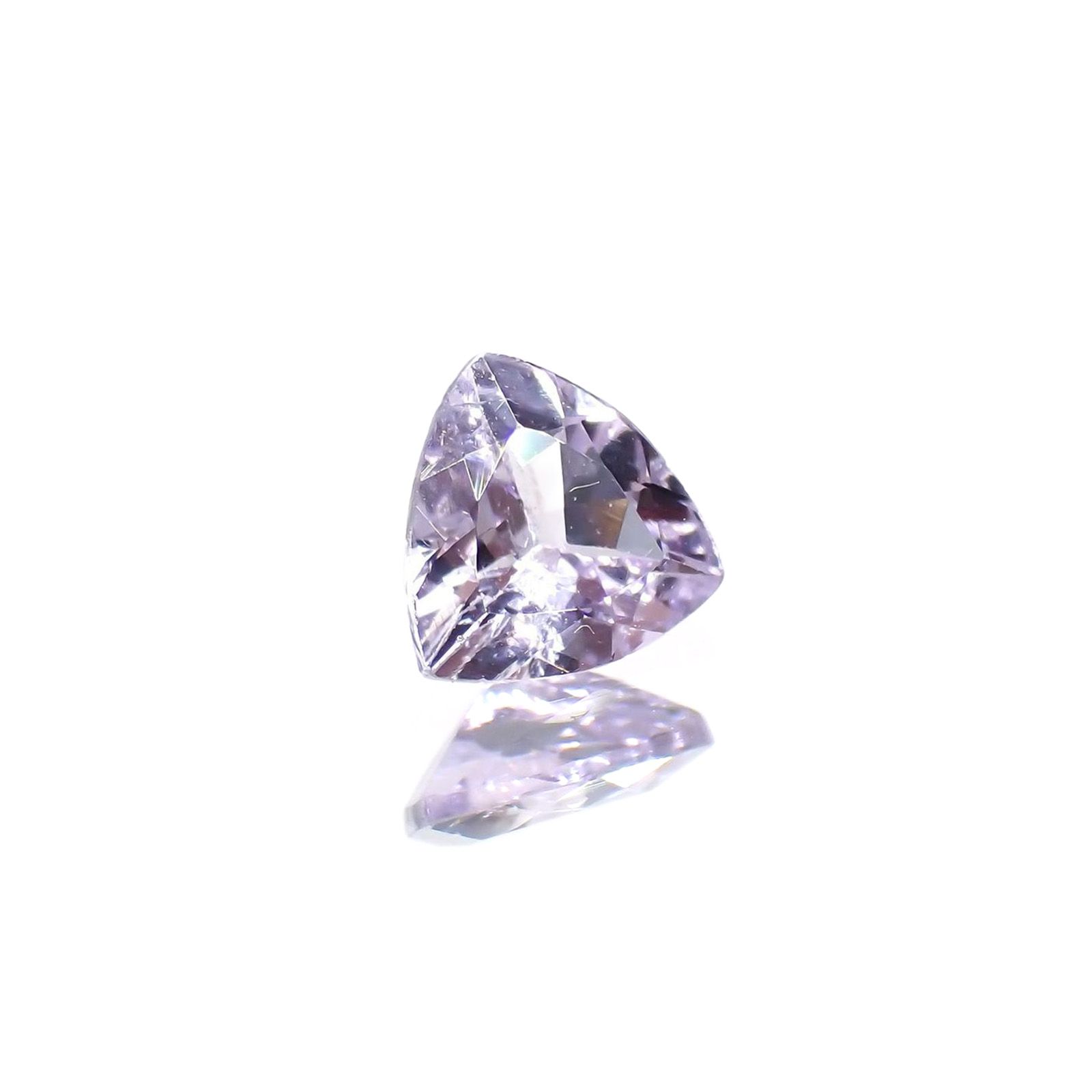 ラベンダーゾイサイト(宝石名ゾイサイト)タンザニア産 識別済 0.38ct / 5x5mm前後 [220115057]