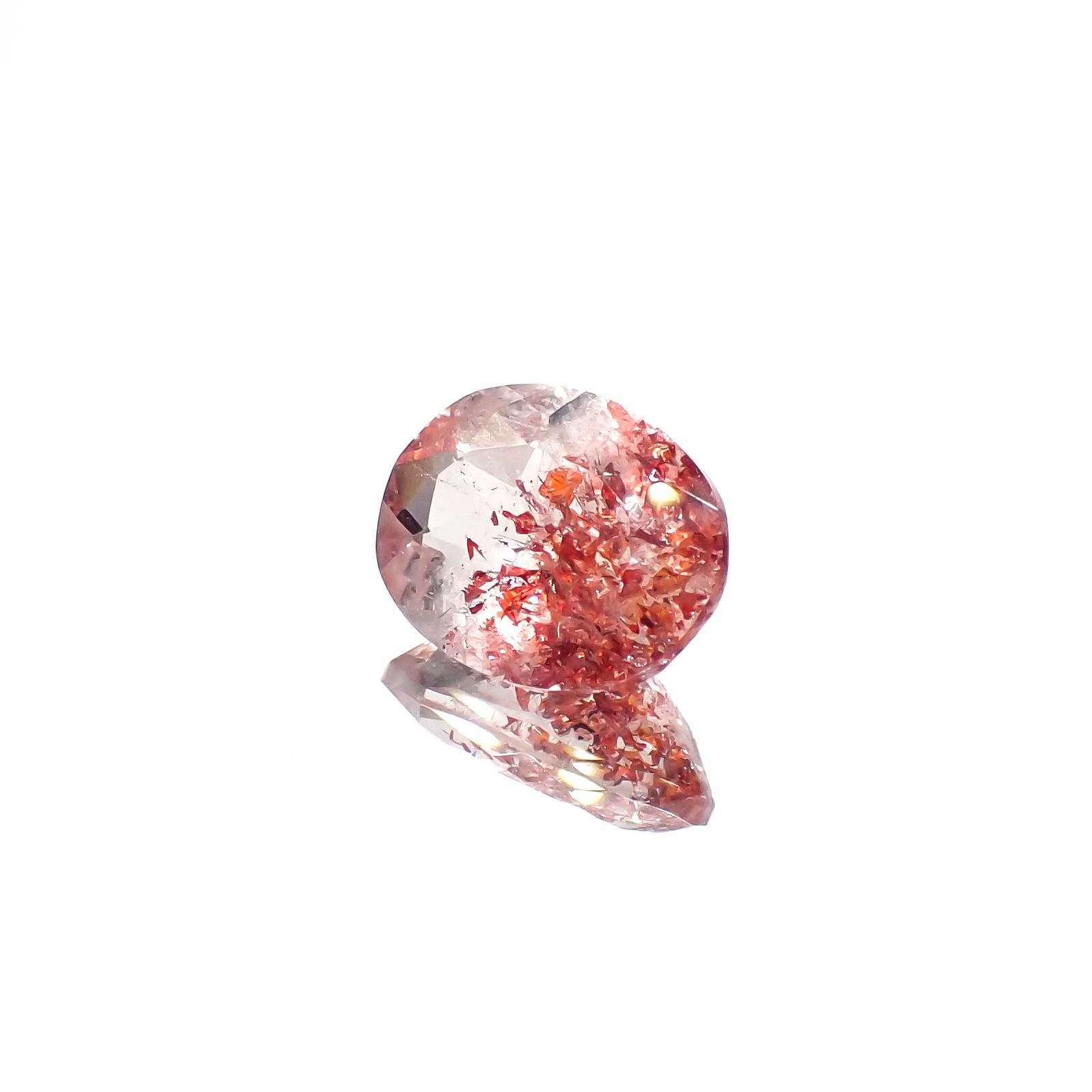 ファイヤークォーツ ナイジェリア産 2.48ct[230421745]10.3x8mm前後