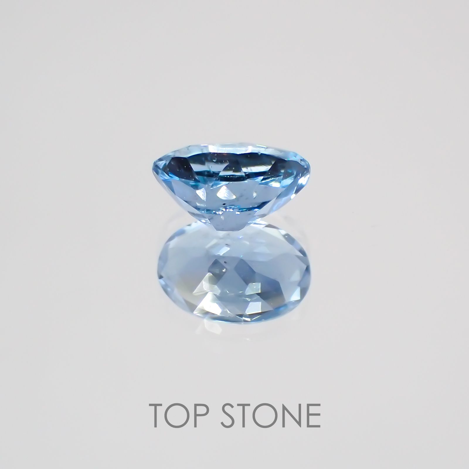 サンタマリア アクアマリン ブラジル産 ルース 0.41ct[210310154]6.1×4.1mm前後
