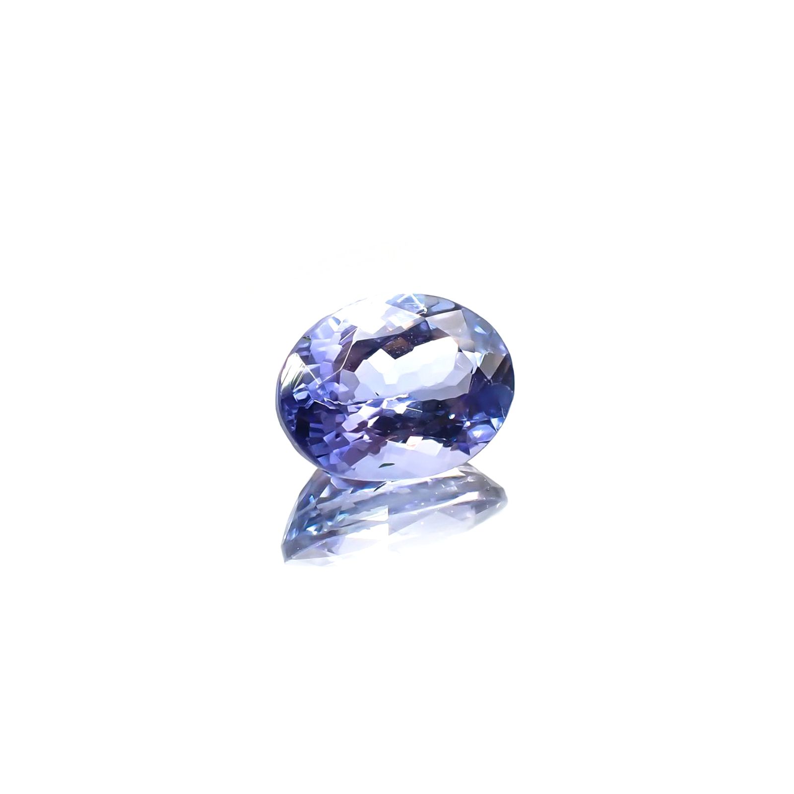 タンザナイト(宝石名タンザナイト) タンザニア産 1.63ct 識別済[210711835]8.5×6.4mm前後