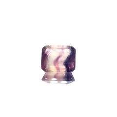 パーティカラーフローライト フルオレッセンス ブラジル産 3.59ct[240326911]9.9x8mm前後