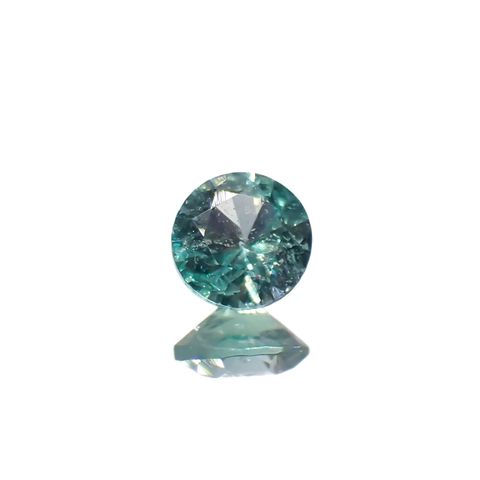 ブルーグリーンコーネルピン(宝石名ブルー グリーン・コーネルピン)タンザニア産 0.16ct 識別済[240527672]3.4x3.4mm前後