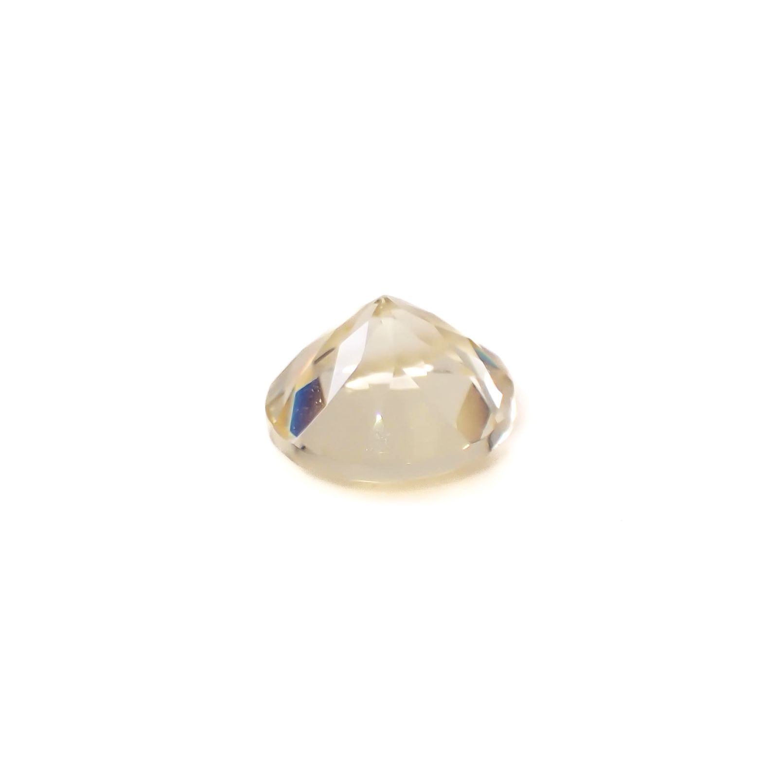 イエローベリル(宝石名イエロー・ベリル)ブラジル産 1.25ct 識別済[250329987]7.1x7.1mm前後