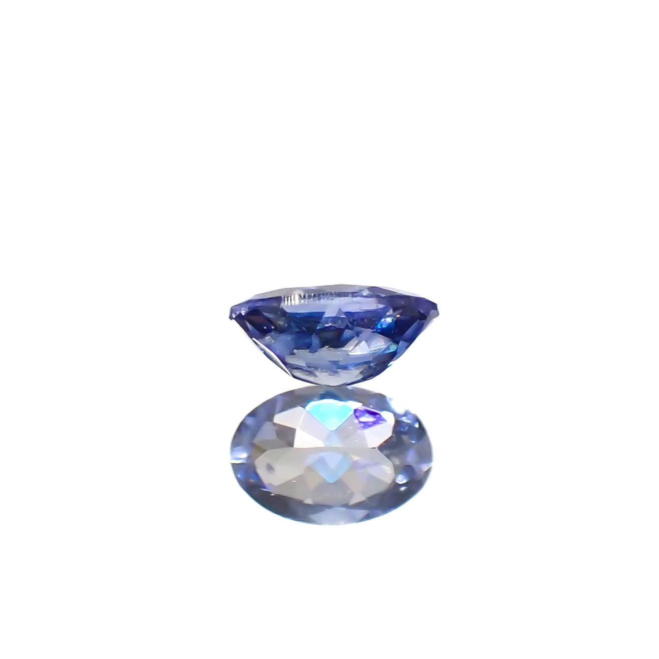 バイカラーベニトアイト アメリカ・カリフォルニア州産 0.079ct[240527395]3.2x2.2mm前後