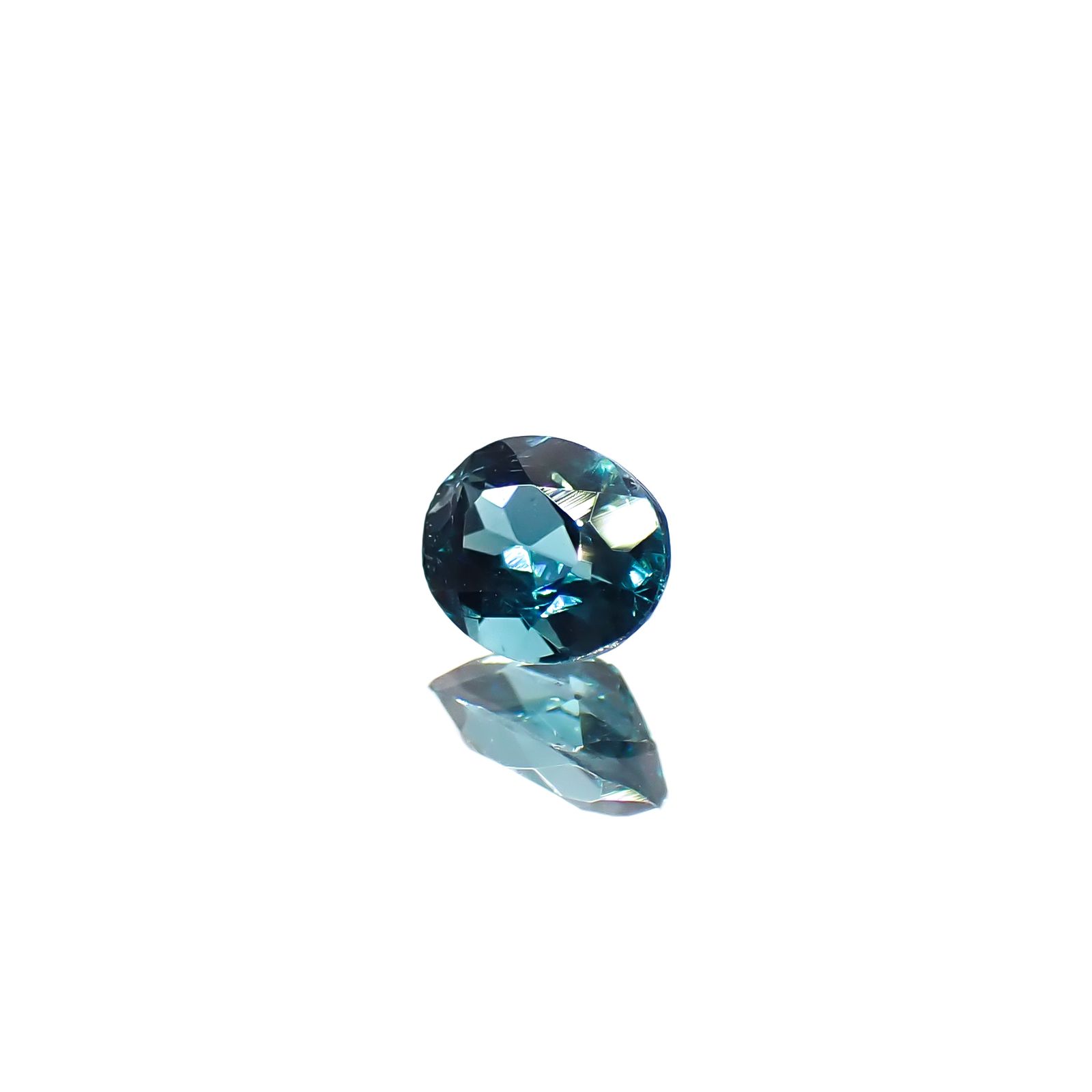 ブルーグリーントルマリン ブラジル産 0.16ct[240628032]3.9x3mm前後