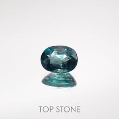 グランディディエライト(宝石名グランディディエライト) マダガスカル産 0.310ct ソ付(日独)[210711778]4.8×3.7mm前後