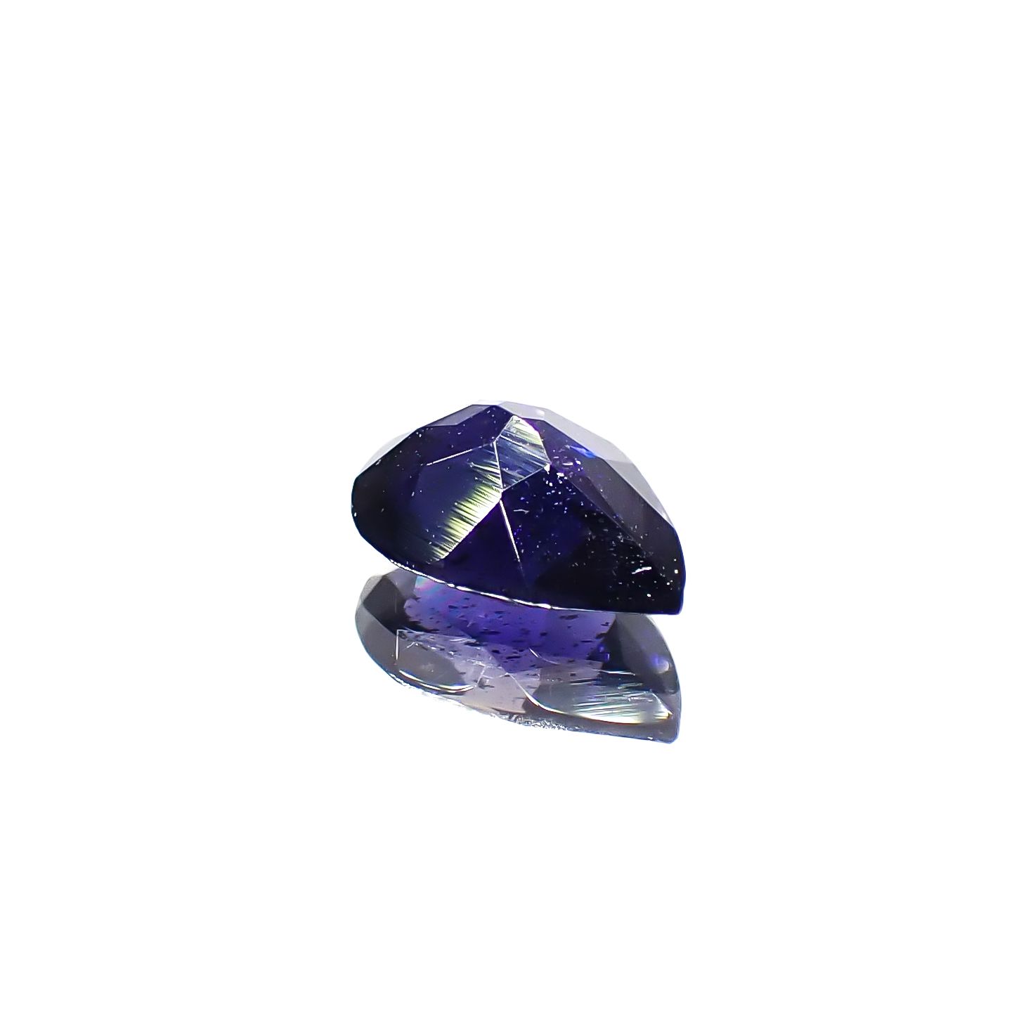 アイオライトサンストーン インド/ブラジル産 0.47ct[240928840]7x4.9mm前後