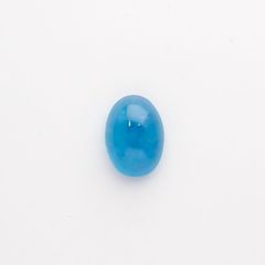 パライバトルマリン(宝石名トルマリン/別名パライバ・トルマリン) ブラジル産 0.828ct ソ付(宝貴協)[210711750]6.7×4.9mm前後