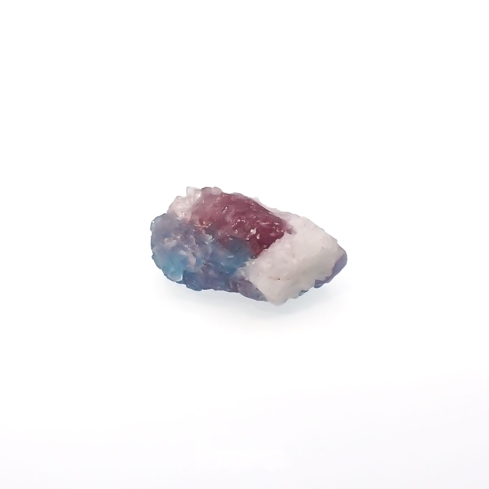 バイカラーパライバトルマリン 原石 ブラジル産 2.33ct[220516015]10x7.8mm前後