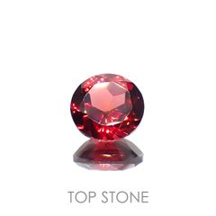 パイラルスパイトガーネット モザンビーク産 1.24ct[230120154]6.4x6.4mm前後