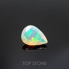 エチオピアオパール(宝石名オパール)エチオピア産 1.01ct 識別済[220114786]9.7x7mm前後