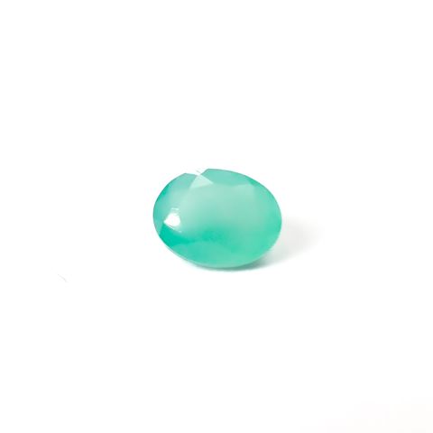アクアプレーズ 南アフリカ産 1.17ct / 8.1x6.2mm前後 [260432018]
