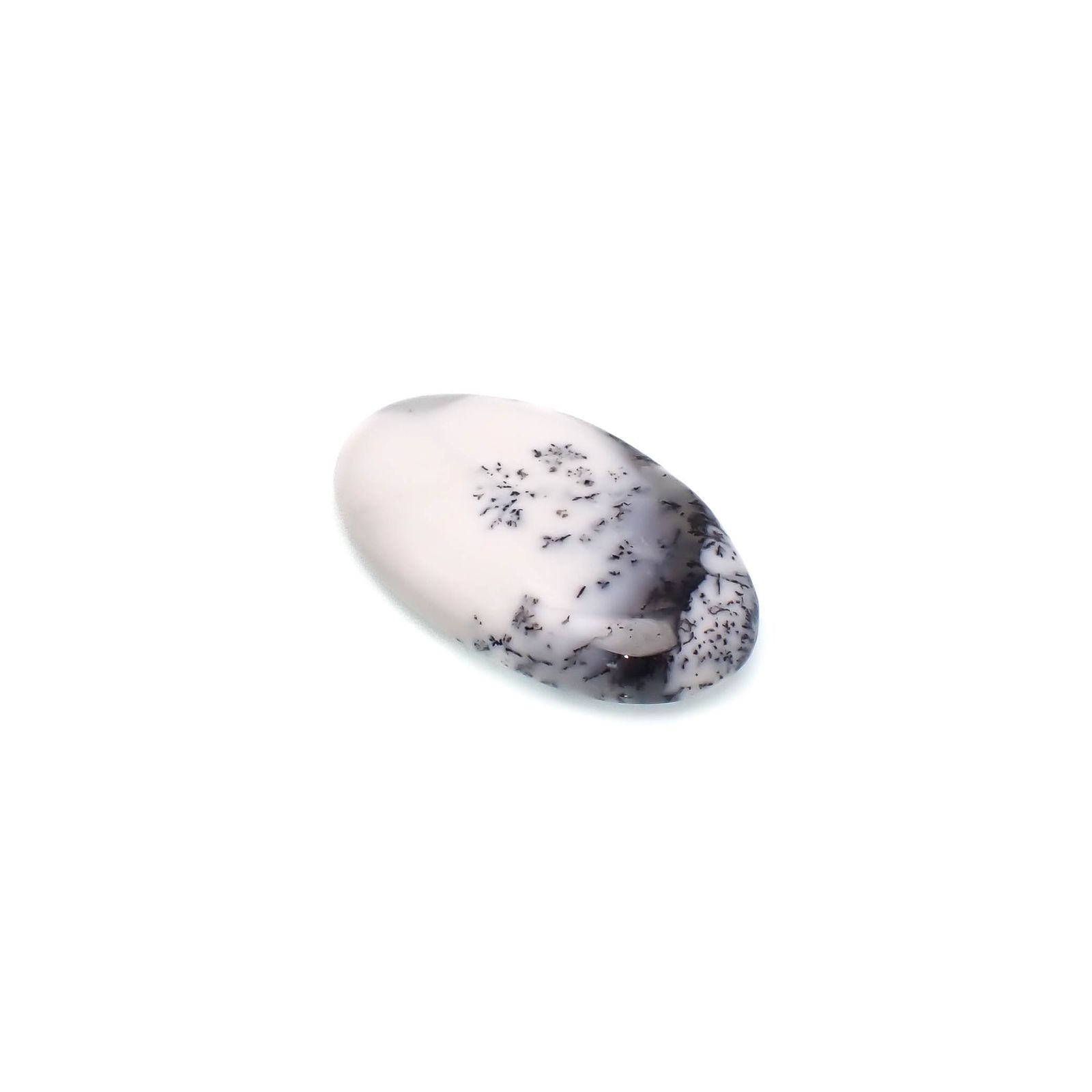 デンドリチックオパール ブラジル産 42.82ct[230722771]37.2x20.5mm前後