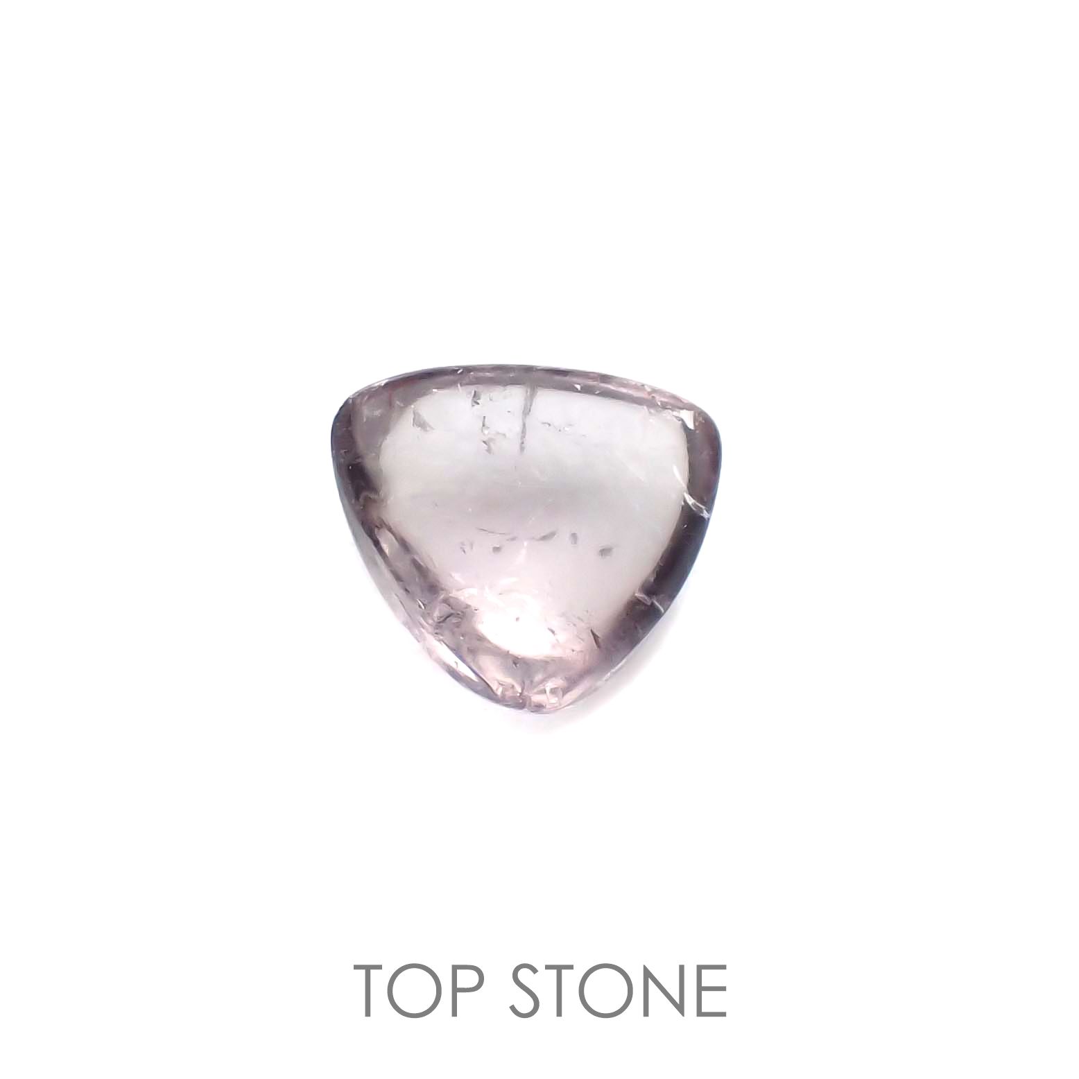 フローライト フルオレッセンス(宝石名フルオライト)イギリス・ロジャリー鉱山産 0.69ct 識別済[211113767]5.5x5.6mm前後