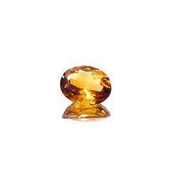 マデイラシトリン ブラジル・ミナスジェライス州産 2.14ct[240427129]9.8x7.9mm前後