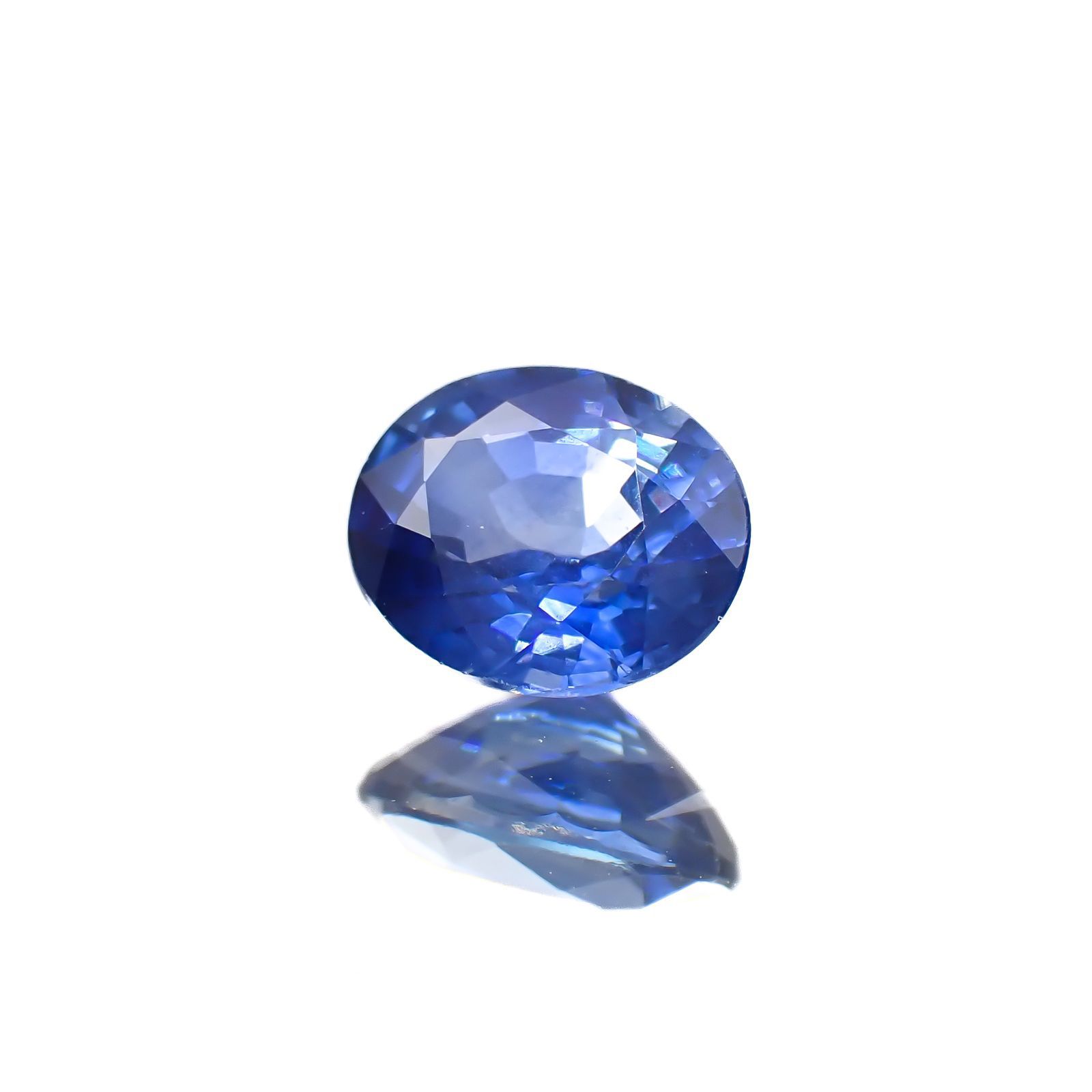サファイア(宝石名サファイア)スリランカ/マダガスカル産 0.75ct 識別済[220917644]6x4.9mm前後