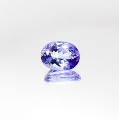 タンザナイト(宝石名タンザナイト)タンザニア産 1.70ct 識別済[220817264]8.5x6.5mm前後