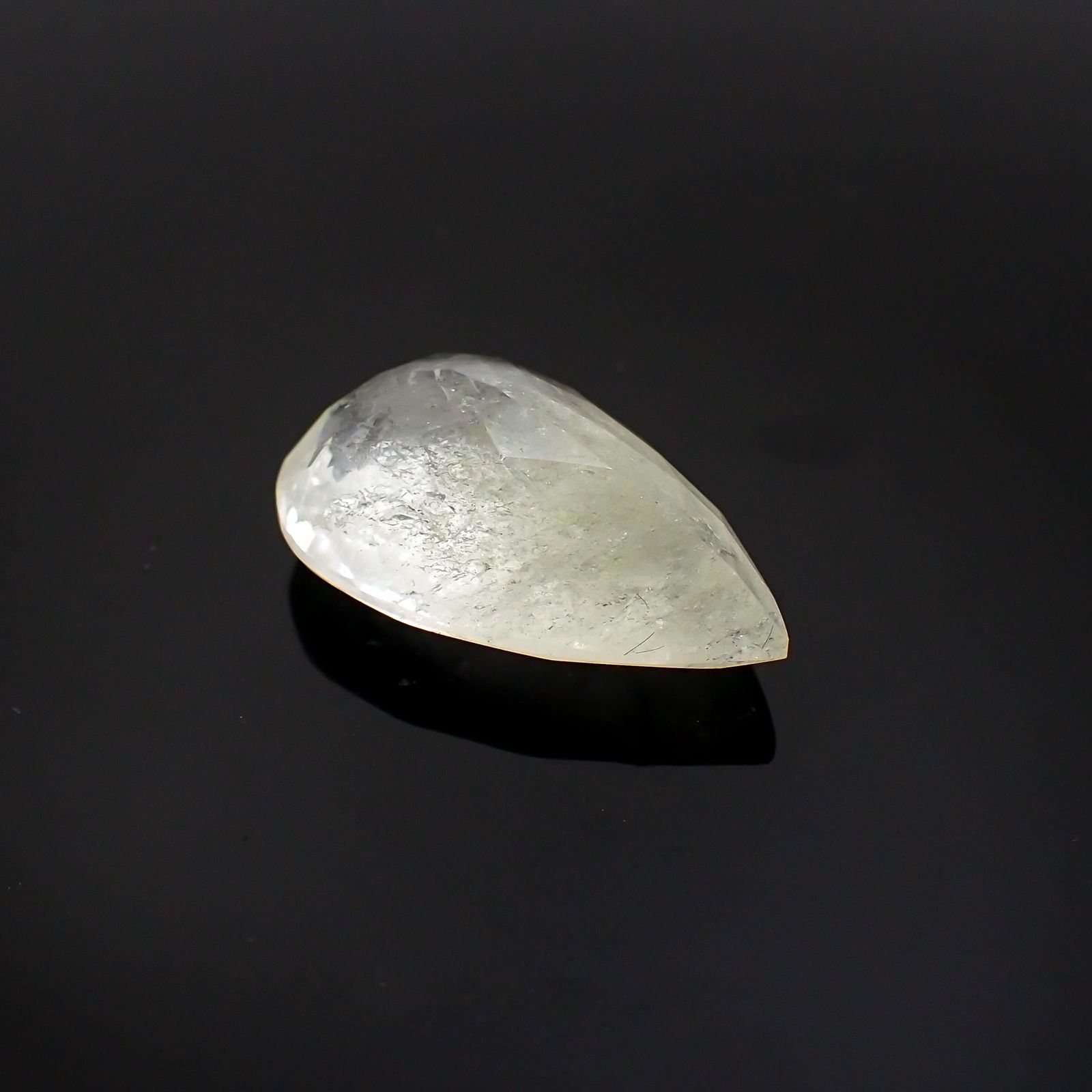 サルファーインクォーツ ブラジル産 9.77ct[231124311]19.3x12.4mm前後