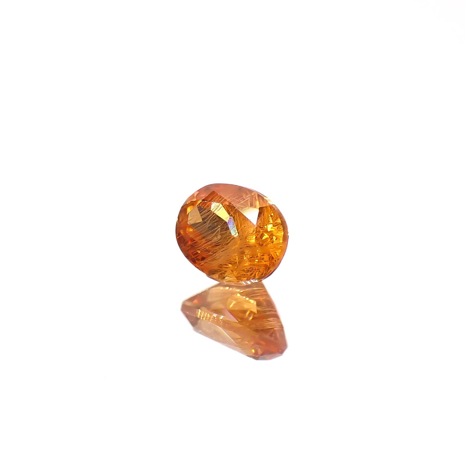 マンダリンガーネット マダガスカル産 0.29ct[240628230]4x3.1mm前後