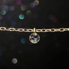 ◇La terre(ラ・テール)◇K18ダイヤモンドチャーム TTLC/SI(宝石名ダイアモンド) 0.037ct 識別済[220515741]2.1x2.1mm前後