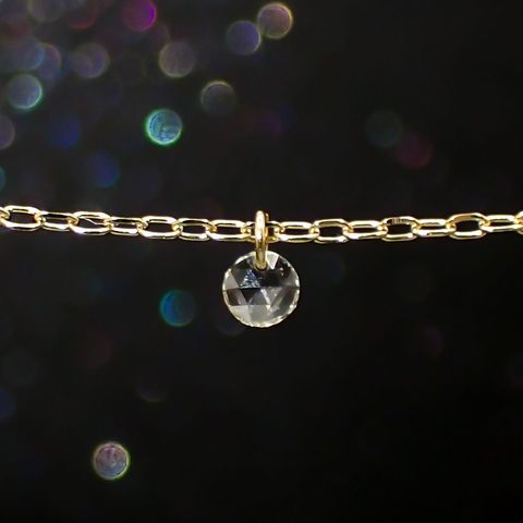 ◇La terre(ラ・テール)◇K18ダイヤモンドチャーム TTLC/SI(宝石名ダイアモンド) 0.037ct 識別済[220515741]2.1x2.1mm前後