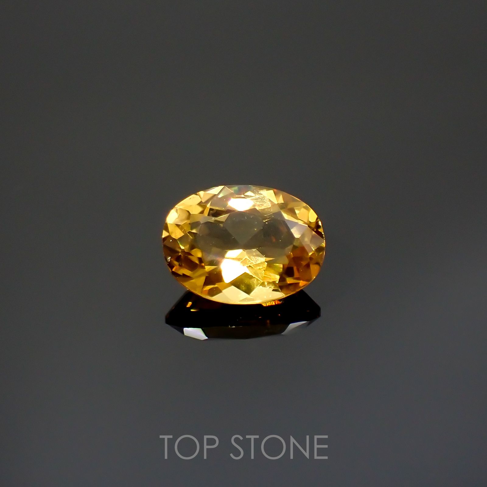 ゴールデンベリル(宝石名ゴールデン・ベリル)ブラジル産 1.11ct 識別済[220115423]8x6mm前後