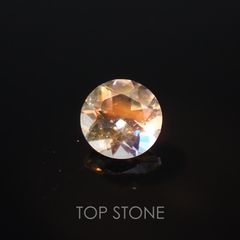 レインボームーンストーン(アンデシンラブラドライト) マダガスカル産 ルース 0.29ct[210310262]4.5×4.5mm前後