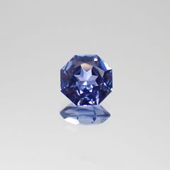 ◇オクタゴンカット◇サファイアSA(宝石名サファイア) マダガスカル産 0.32ct 識別済[210611057]4×4mm前後