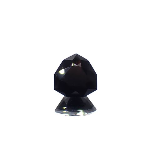 ◇カスタムカット◇モリオン チベット産 2.62ct[240527642]9.3x9.2mm前後