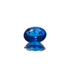 ディープブルーアパタイト マダガスカル産 0.88ct[240628159]7x5.1mm前後