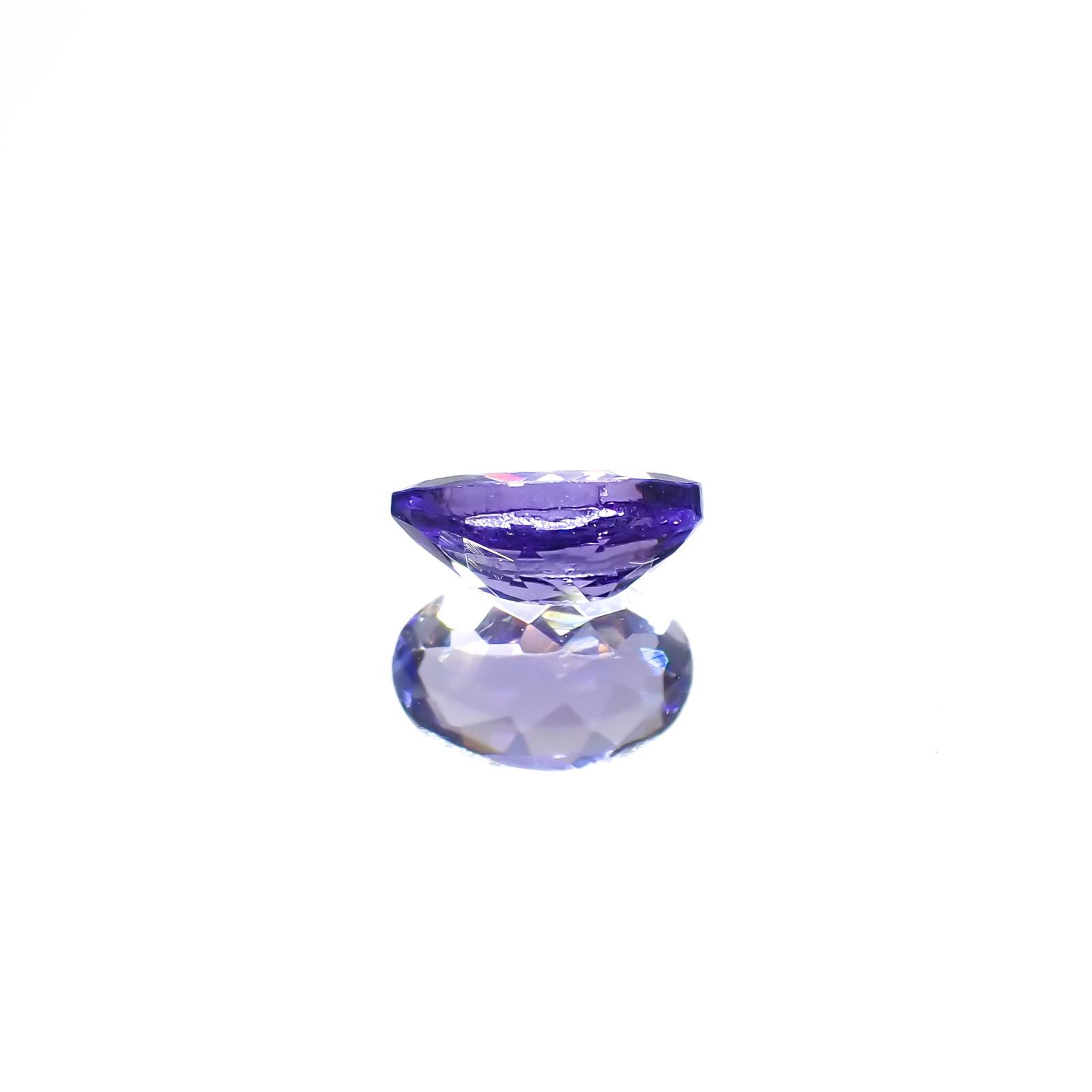 タンザナイト(宝石名タンザナイト)タンザニア産 0.44ct 識別済[230120207]5.9x4mm前後