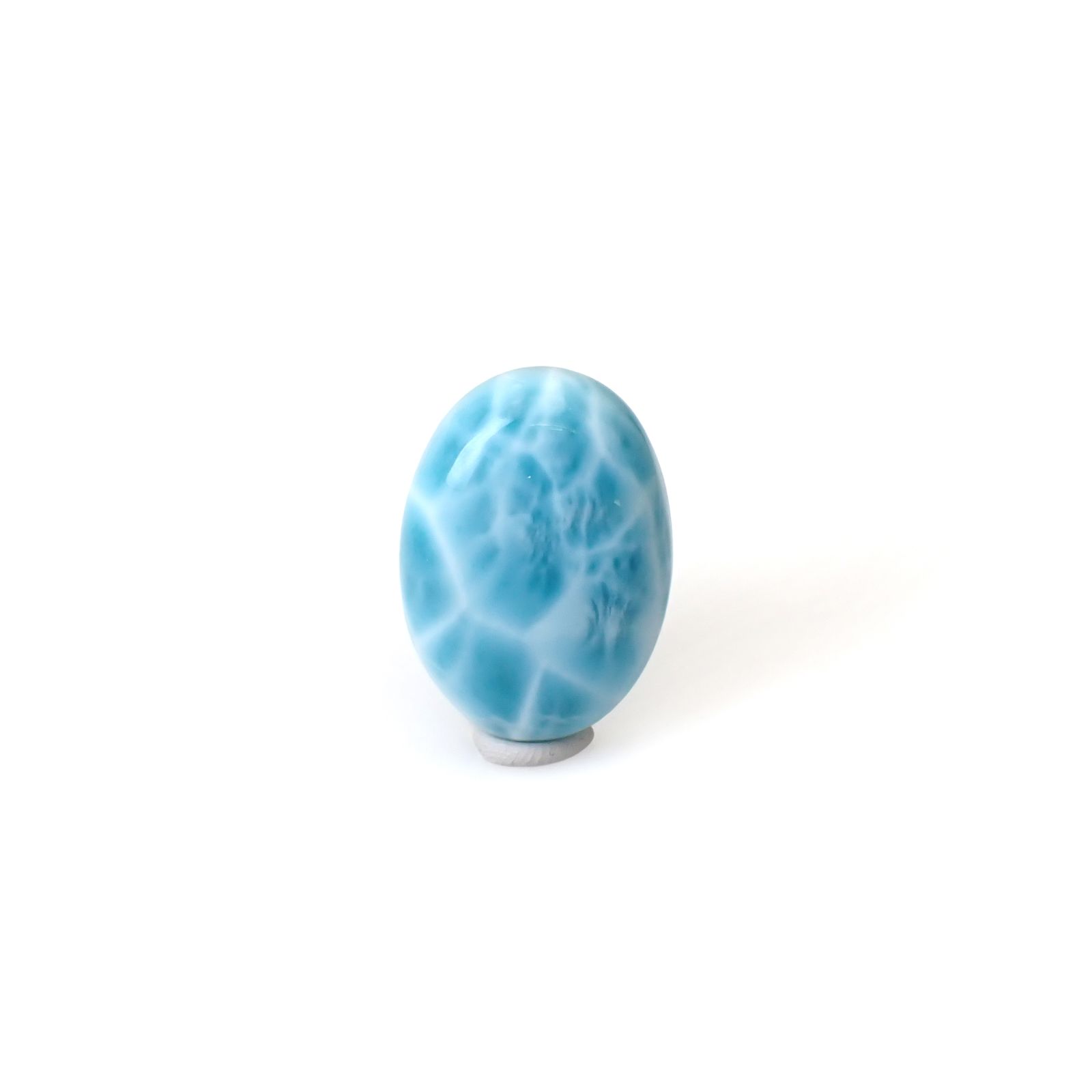 ラリマー ドミニカ共和国産 43.44ct [250630544]28.3x20.3mm前後
