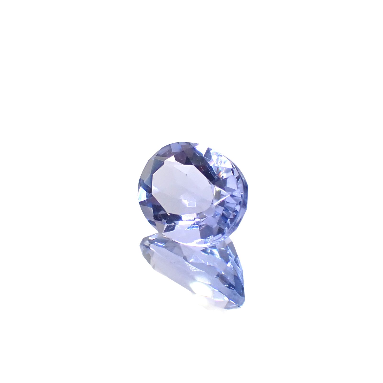 カラーシフトフローライト ブラジル産 1.49ct / 8x6.1mm前後 [250530454]