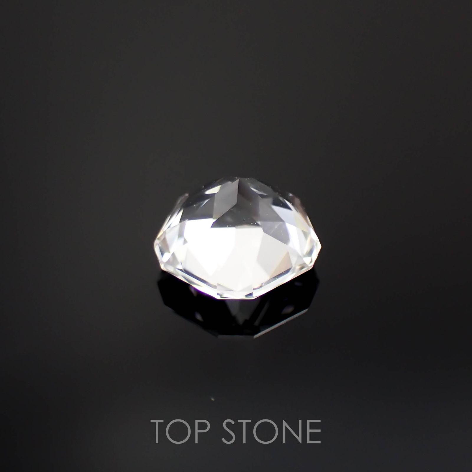 ◇カスタムカット◇ゴッシェナイト(宝石名ゴッシェナイト)ブラジル産 0.58ct 識別済[221219399]5.4x5.4mm前後