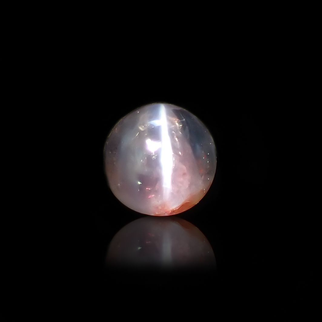 アレキサンドライトキャッツアイ インド産 0.42ct[220114063]4.5x4.5mm前後