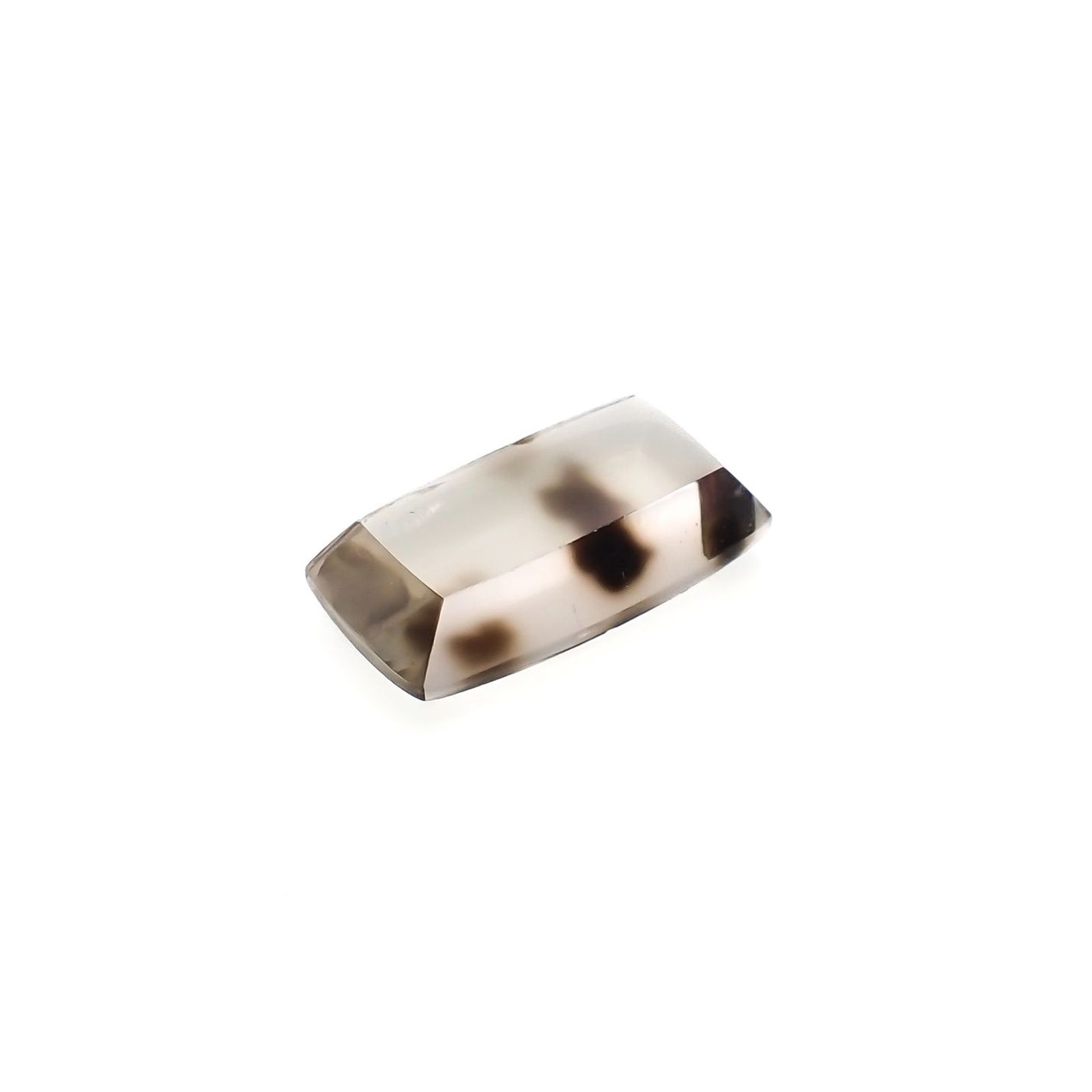 ダルメシアンクォーツ ブラジル産 11.76ct / 21x11mm前後 [220616095]