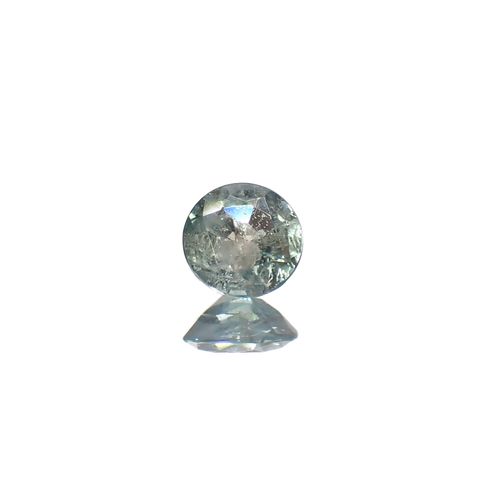 シルキーアレキサンドライト ブラジル・ミナスジェライス州ヘマチタ鉱山産 0.16ct[240627966]3.4x3.4mm前後