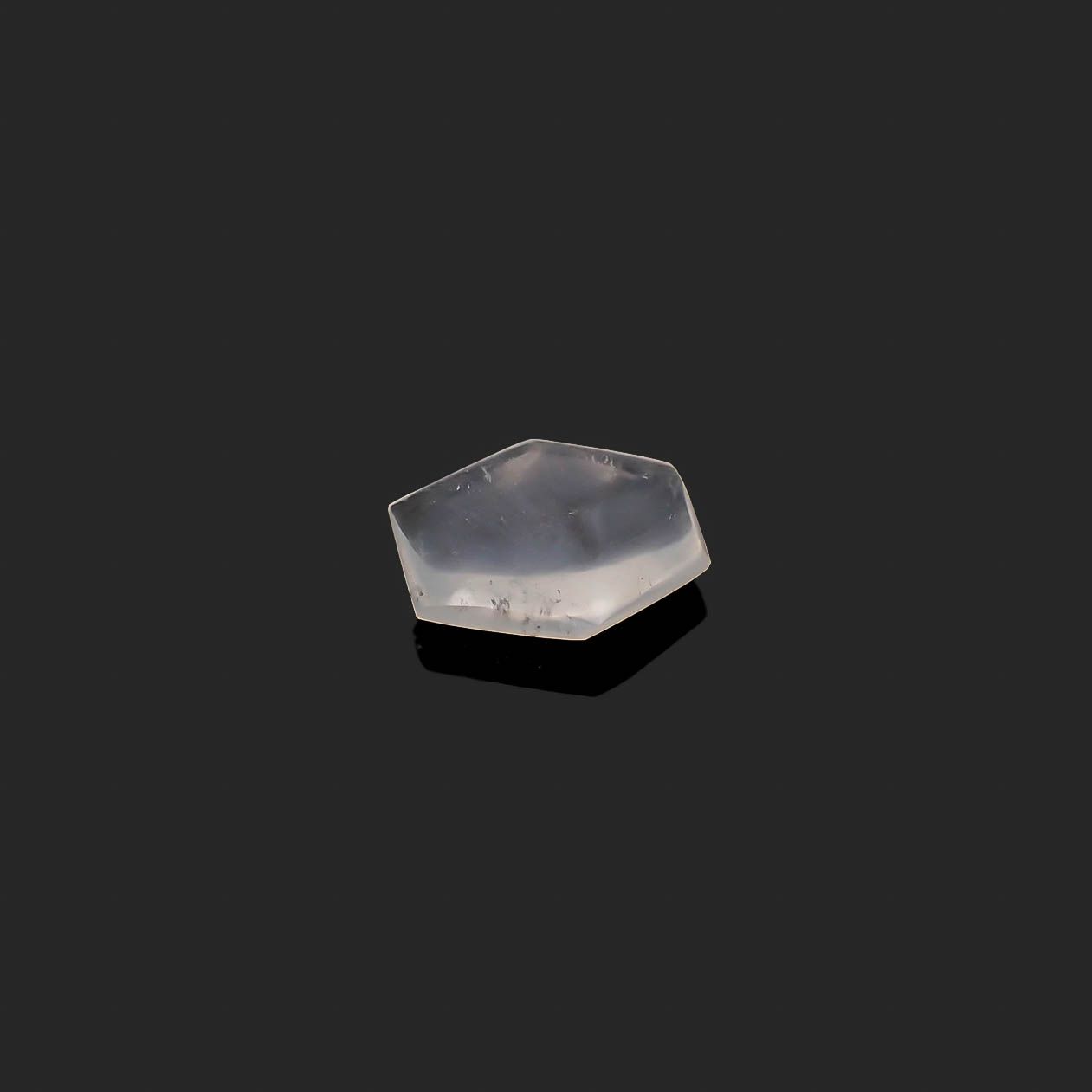 トラピッチェクォーツ 偏光板2枚付き コロンビア・ボヤカ産 18.29ct[230622276]22.5x20.9mm前後