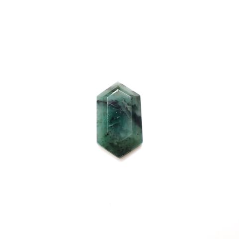 ◇カスタムカット◇エメラルド ブラジル産 3.80ct[240326489]16x8.8mm前後