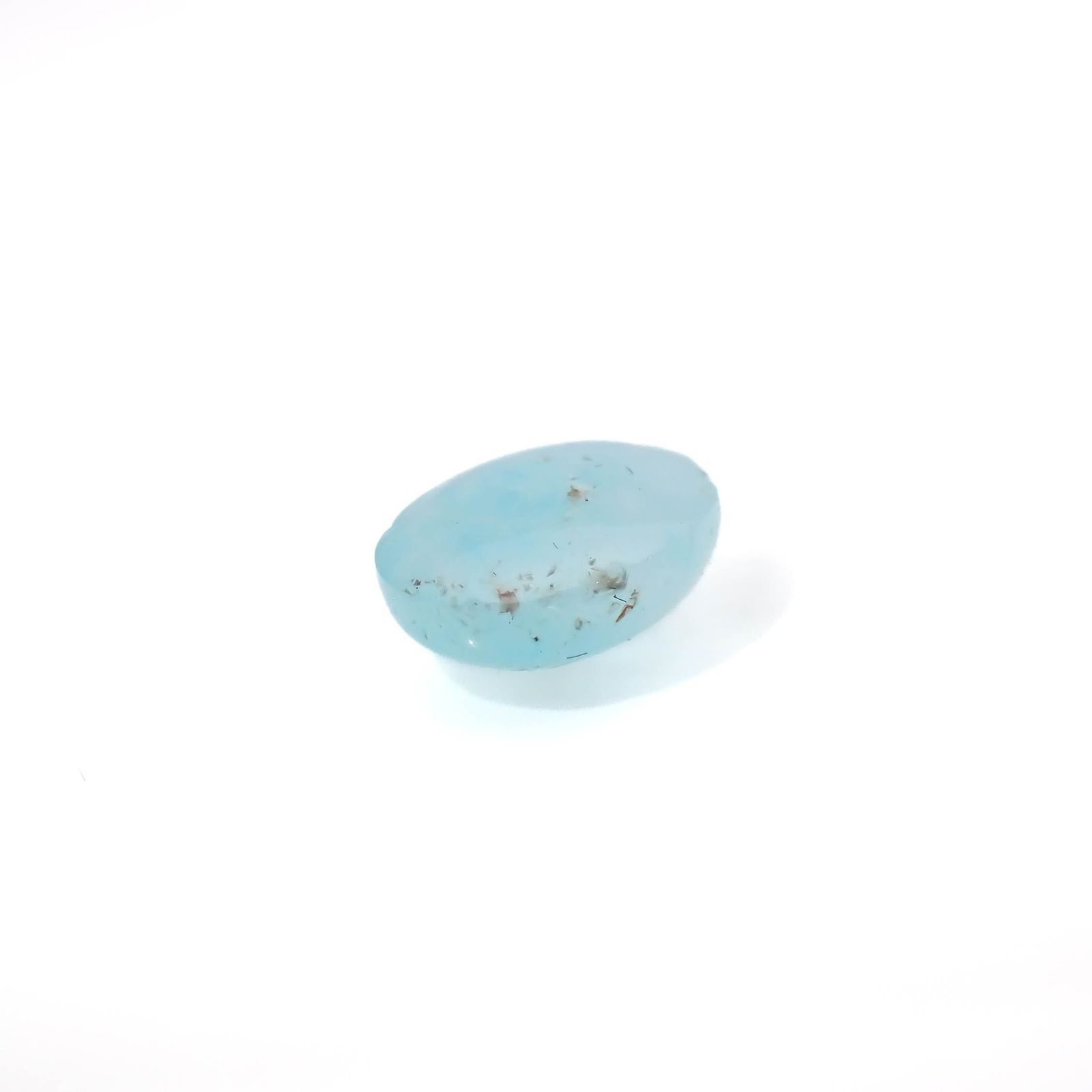 ヘミモルファイト(宝石名ヘミモルファイト)コンゴ産 2.94ct 識別済[231023813]9.5x7.1mm前後