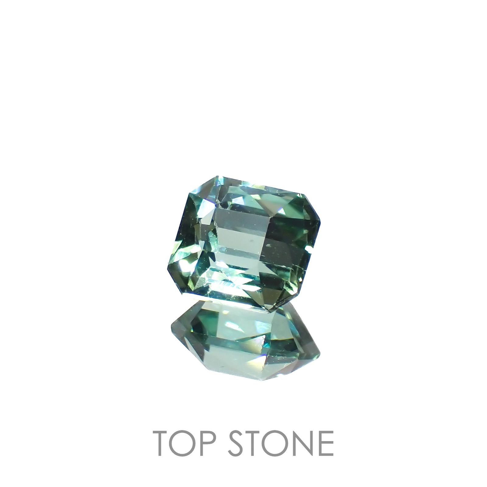 シーフォームトルマリン(宝石名トルマリン)ルワンダ産 1.25ct 識別済[221118987]6.6x6mm前後