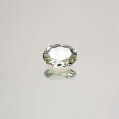 シリマナイト(宝石名シリマナイト) インド産 1.37ct 識別済[210610676]8×6.3mm前後