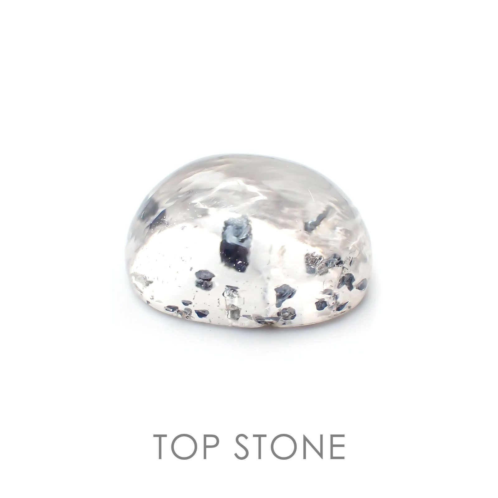 ヘマタイトインクォーツ 中国産 8.61ct[20117989]14.4×11.1mm前後