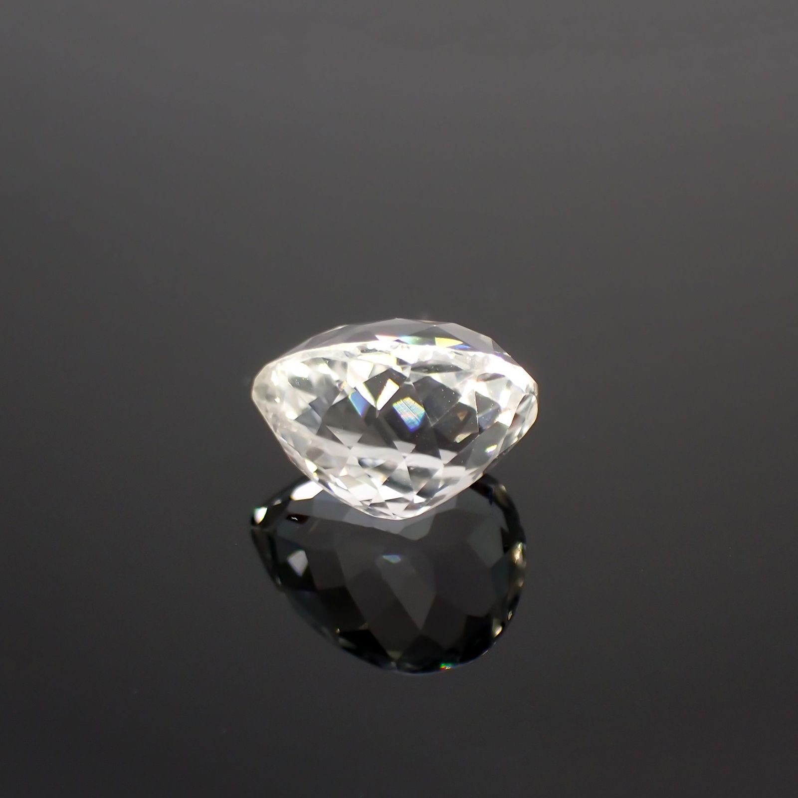 イエロースポジュミン(宝石名スポジュミン)アフガニスタン産 4.59ct 識別済[251113702]11x8.8mm前後