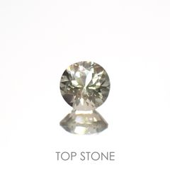バイカラーオレゴンサンストーン(宝石名ラブラドライト)アメリカ・オレゴン州産 0.82ct 識別済[220616439]6.1x6.1mm前後